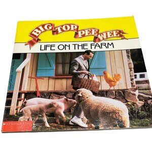 Life on the farm book kids 1988 copyright 32 pages softback paper English READ